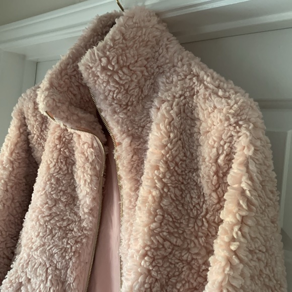 Celebrity Fashion by Hera Collection Sherpa Pink Jacket - Picture 8 of 16